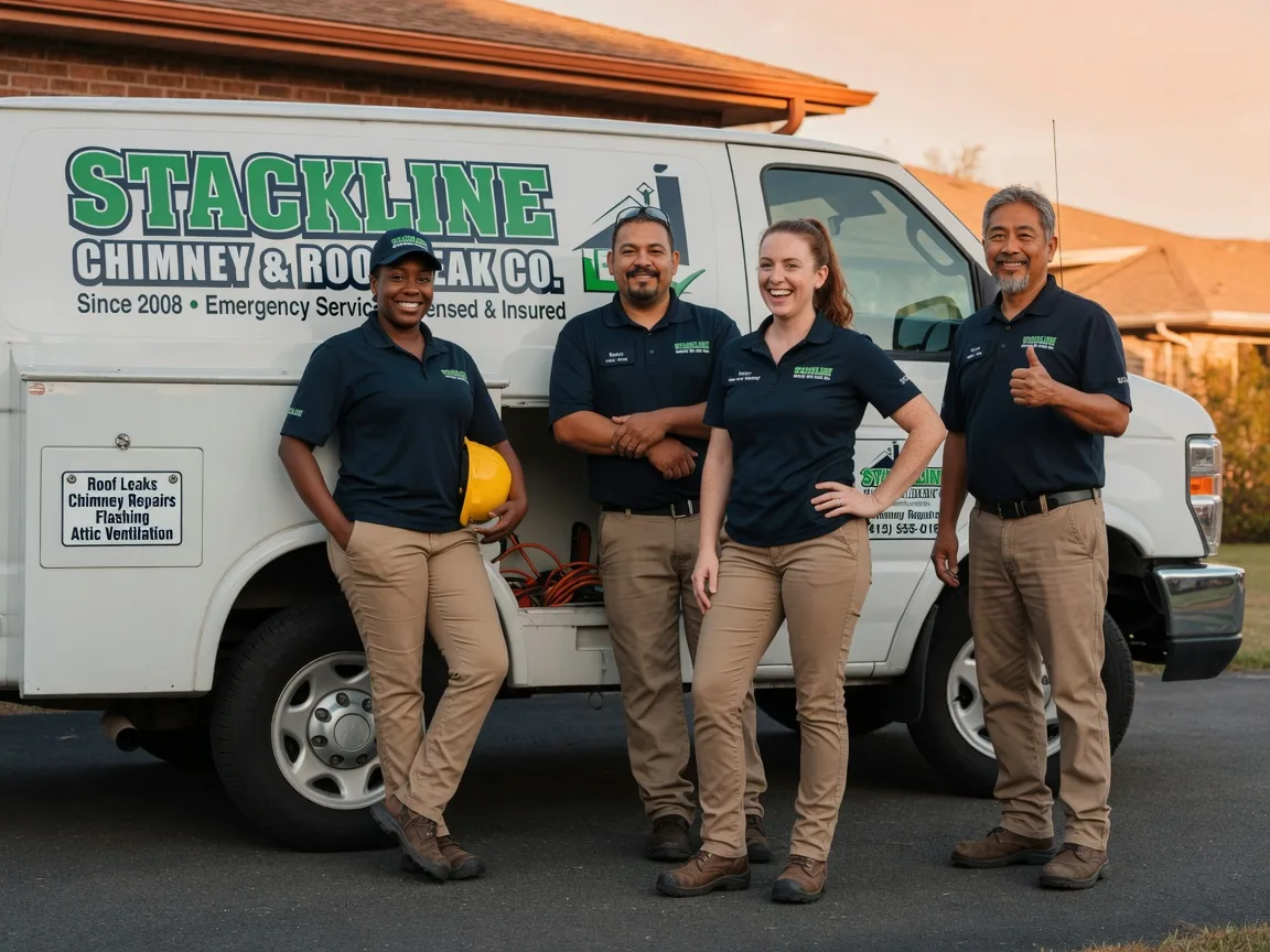 Chimney flashing repair company in Addy, WA